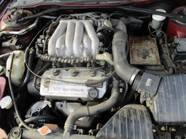 2000 MITSUBISHI ECLIPSE GT BURGUNDY 3.0L AT 163797